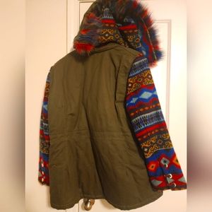 Size xl ny&co Aztec coat